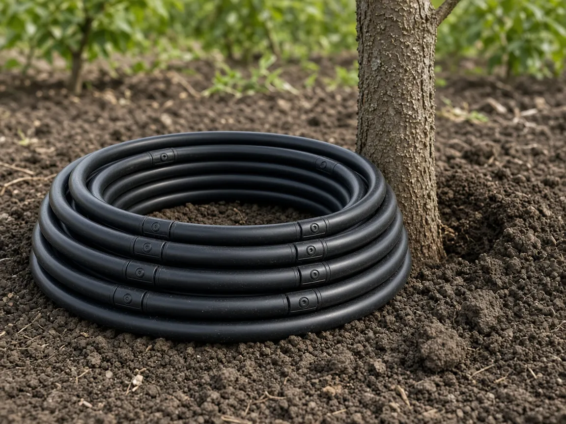 Cylindrical Drip Tubing